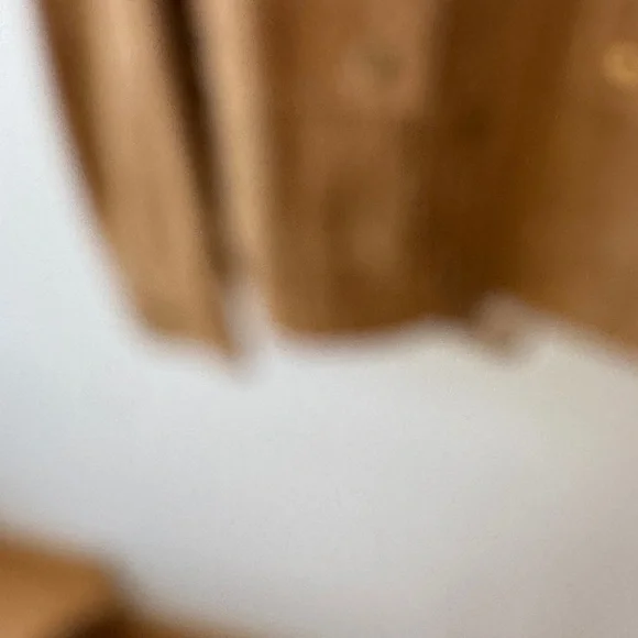 THE GREAT. The Waxed Swingy Jacket in Walnut - Picture 6 of 9